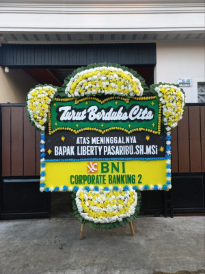 Papan Bunga Duka di Polanharjo