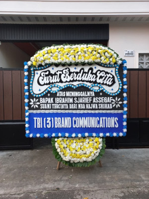 Papan Bunga Duka di Polanharjo